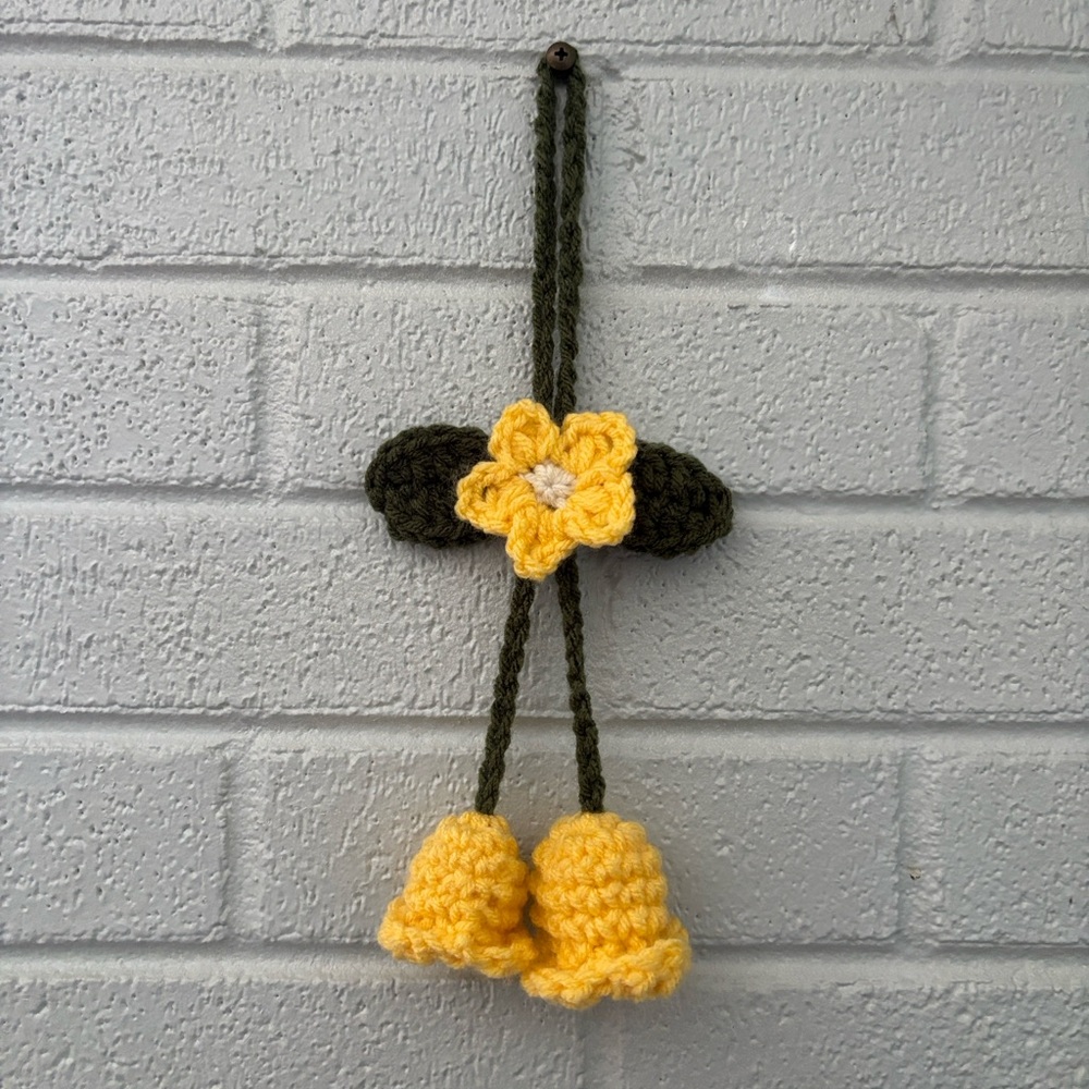 Lily of the Valley Rearview Mirror Hanger